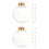 24 pcs clear plastic fillable hanging ornaments 7