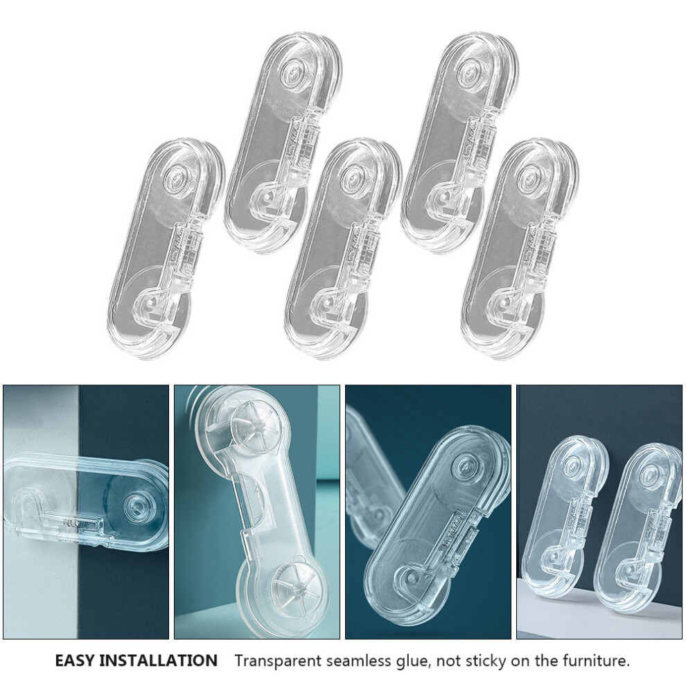 5Pcs Child Safety Buckles For Cabinet Locks And Drawer Protection Ohphcall