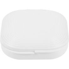 portable retainer case with mirror for travel and outdoor use