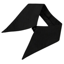Insert Casual Collar Elegant Half Shirt Blouse Collar-Black