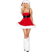 Women's Sexy Christmas Costume Festival Performance Outfit Figure Color All Yards
