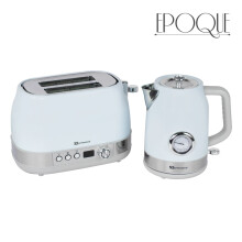 (Azure ) Epoque Breakfast Set 2pc Kettle &amp; Toaster