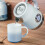 SQ Professional (Azure ) Epoque Breakfast Set 2pc Kettle & Toaster 6