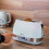 SQ Professional (Azure ) Epoque Breakfast Set 2pc Kettle & Toaster 12