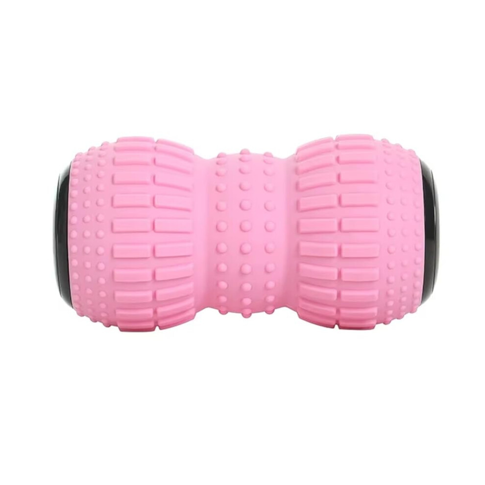 Pink Usb Rechargeable Massage Ball Massager For Muscle Recovery Fascia Release Ball Portable Yoga Tool