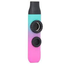 Double Hole Adjustable Tone Kazoo with Replacement Diaphragm in ABS and Silicone