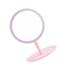 led desktop makeup mirror portable with led light for bedroom desk