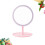 led desktop makeup mirror portable with led light for bedroom desk 4