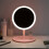 led desktop makeup mirror portable with led light for bedroom desk 3