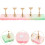 acrylic magnetic nail display stand for false nail practice diy use 3