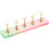 acrylic magnetic nail display stand for false nail practice diy use 8