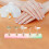 acrylic magnetic nail display stand for false nail practice diy use 5