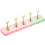 acrylic magnetic nail display stand for false nail practice diy use 6