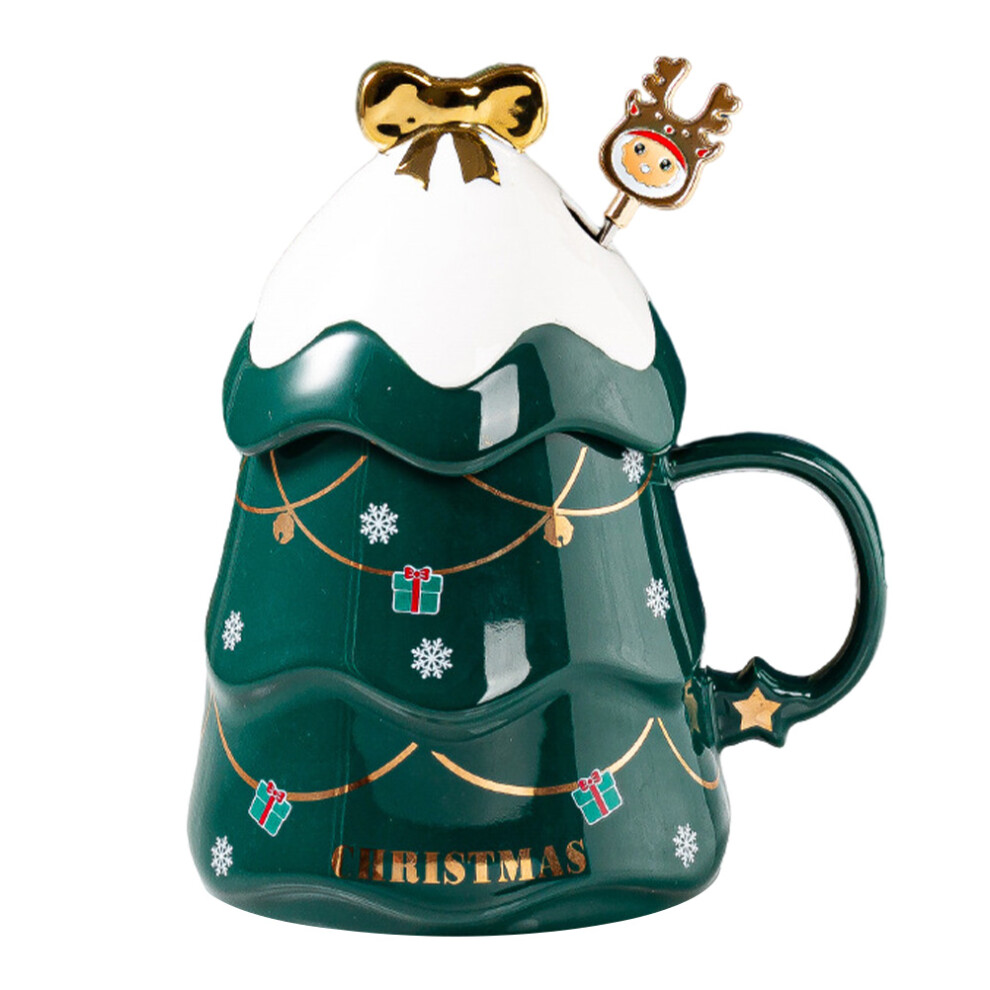 1 set christmas tree shaped ceramic mug for party gift-image-OPC-PKGQ88Y-NEW
