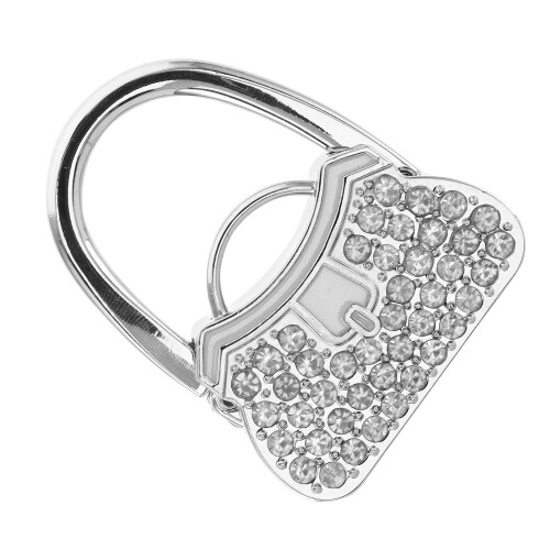3pcs rhinestone purse hook with for portable table use 1