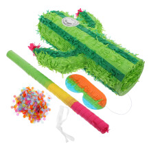 2 sets cactus pinata for birthday, bridal shower, halloween decoration