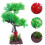 artificial fish tank plants plastic tree decor for aquarium 3
