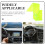 plastic speaker stand for car pc studio use yellow 7