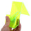 plastic speaker stand for car pc studio use yellow 8