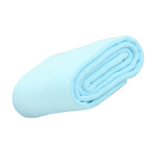 microfiber towel washcloth 30x70cm light blue for bathing drying cleaning
