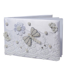 western style crystal dragonfly guest sign book wedding party supply