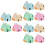 24 pcs mini cow figurines light up dark small cows tabletop decor 8