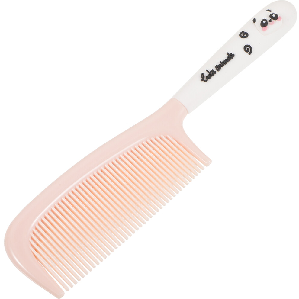 Vaguelly Unisex Panda Pattern Plastic Barber Comb For Hair Styling And Salon Use