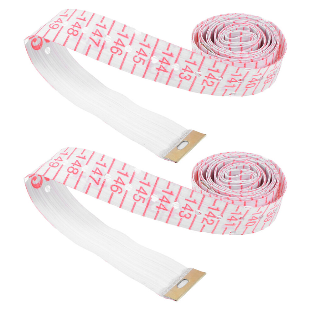 Happyyami 2Pcs Soft Braille Tape Measure 150Cm Flexible Ruler For Blind