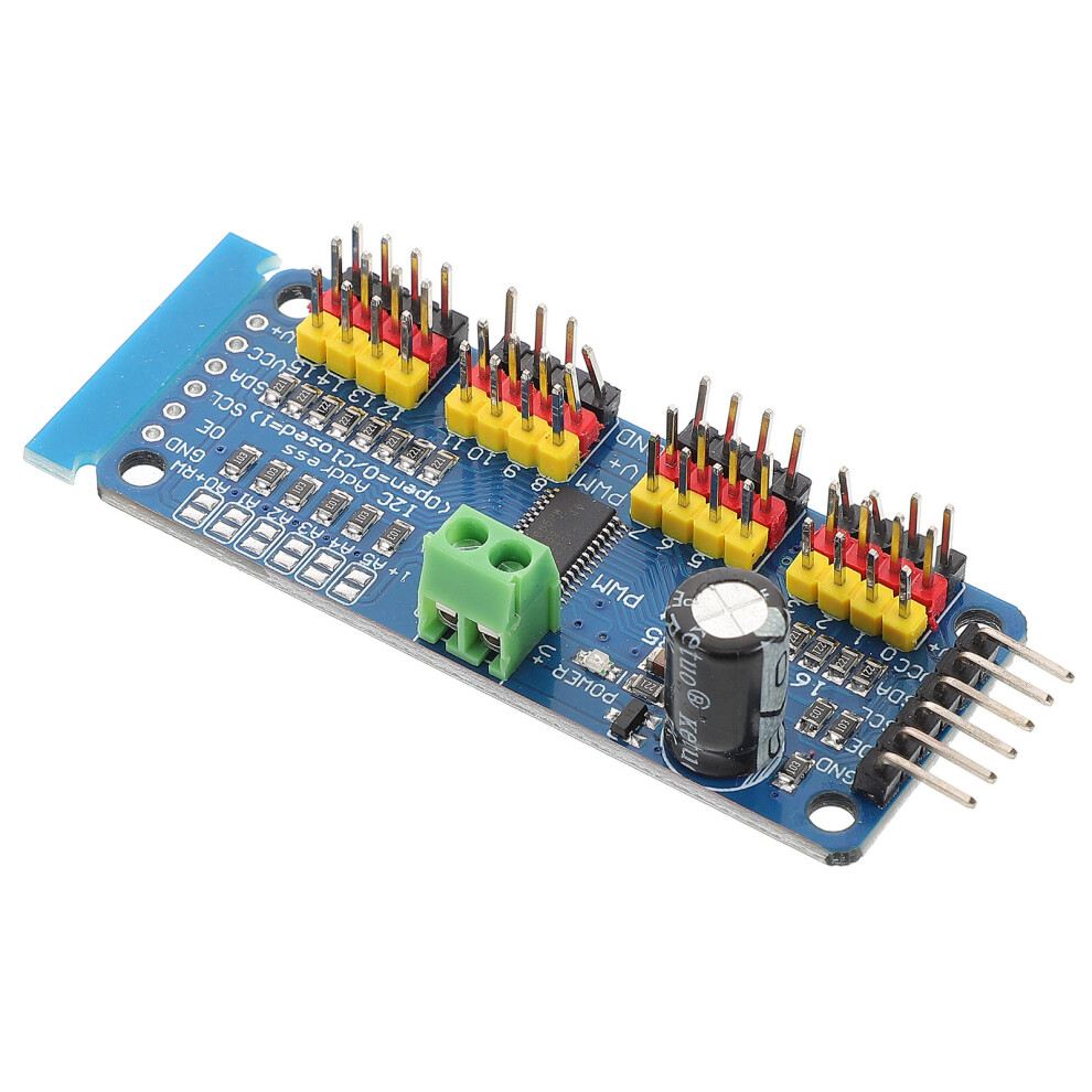 Robot Car Module 16 Channel Pwm Servo Driver Board For Diy Robotics 3203351653506