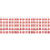 90 pcs round number tags for identification keychain marking 6