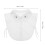 removable cotton collar for sweaters coats spring fall korean style 2