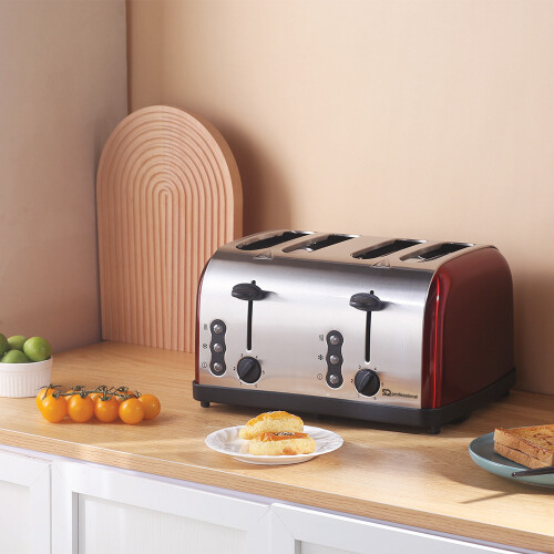 SQ Professional (Copper ) Gems Toaster 4 Slice Stainless Steel 2
