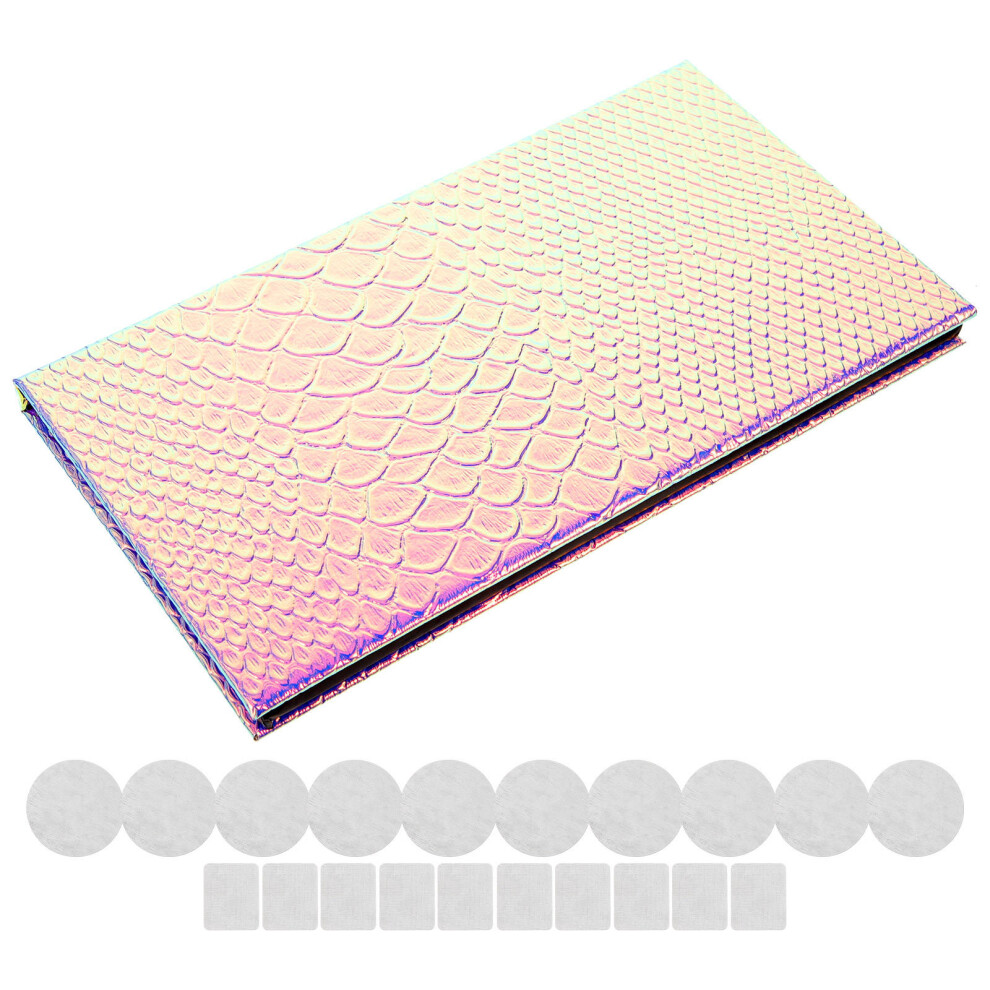 Happyyami Light 1 Set Empty Magnetic Eyeshadow Palette With Pans, Makeup Container