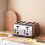 SQ Professional (Red ) Gems Toaster 4 Slice Stainless Steel 3