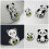 panda shape golf ball marker hat clip decorative golfing accessory 4