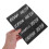 waterproof bathroom shower bottle labels 2 sheet modern easy apply remove 4
