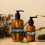 waterproof bathroom shower bottle labels 2 sheet modern easy apply remove 5