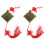 2pcs compass pendant for car outdoor decor 4
