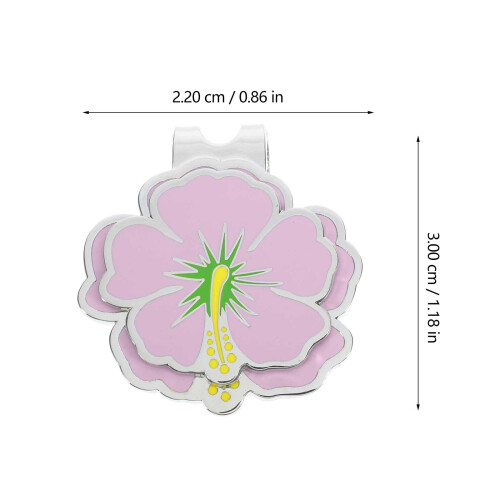 golf hat clip portable ball marker decorative golf marker 1
