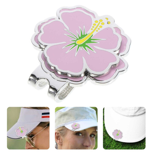golf hat clip portable ball marker decorative golf marker 2