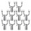 10pcs clothing laundry fork head replacement for clothes pole rail 6