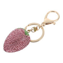 3pcs strawberry keychain charm for girls backpacks handbags