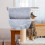 foldable cat window hammock bed with plush lining detachable grey 5