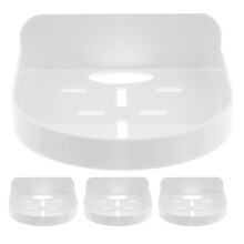 4pcs wall mount floating shelves for mini speaker monitor