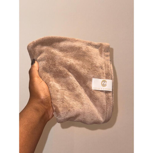 (Stone) Super Soft 100% MicroFibre Hair Towels
