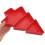 Christmas Tree Serving Dish Red -Compartment Appetizer Tray 7