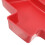 Christmas Tree Serving Dish Red -Compartment Appetizer Tray 8