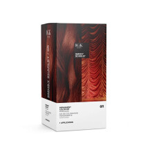 IGK Permanentes Haarfärbeset | 6R Smoky Scarlet – Intensives Auburn | 100 % graue Farbabdeckung + Stärkung + Glanz | Ammoniakfrei