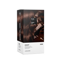 IGK Permanentes Haarfärbeset | 5GM Warm Up – Goldenes Mahagonibraun | 100 % graue Farbabdeckung + Stärkung + Glanz | Ammoniakfrei