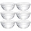 6 pcs glass bowls for fruit, ice cream, pudding, appetizers 1